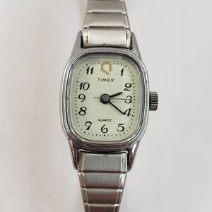 Vintage Timex Quartz Stretch Bracelet Watch